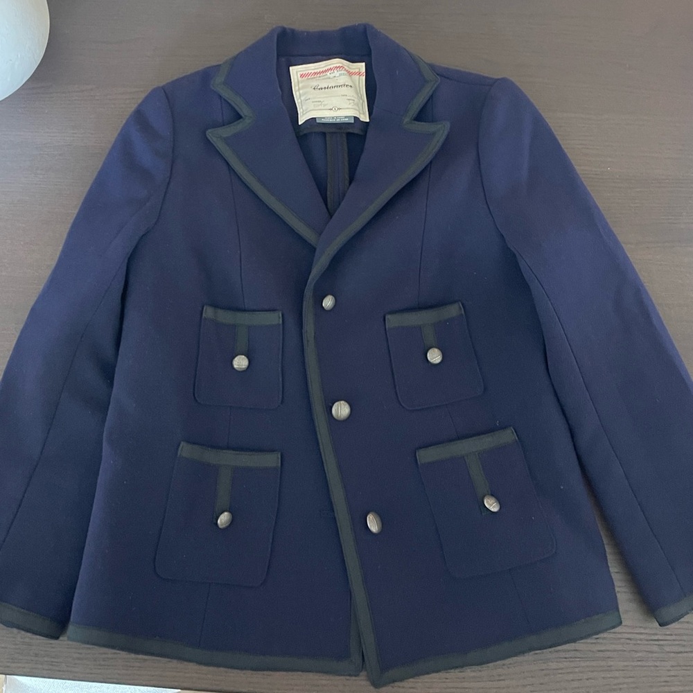 Cartonnier Navy and Black Blazer
